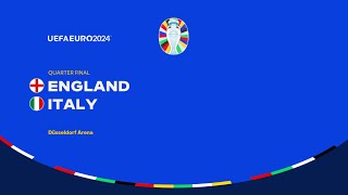 EAFC 24  England 2  1 Italy  UEFA EURO 2024  Quarter Final [upl. by Hootman611]