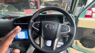 TOYOTA QUALIS Restoration work  steering wheel upgrading [upl. by Barnabas]