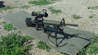 AR15A2 Precision Rifle  100 and 600 Meter Shooting [upl. by Dranyer]