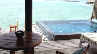 Taj Exotica Maldives Deluxe Lagoon Villas with Pool Walkthrough [upl. by Bronwen]