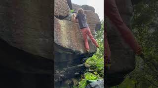 Parker 7a bouldering outdoorclimbing climbing outdoorbouldering [upl. by Ilahsiav]