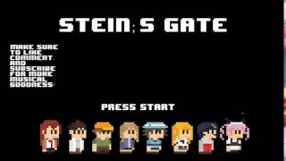 SteinsGate Opening  Hacking to the Gate 8bit NES Remix and 16bit SNES Remix [upl. by Skelly]