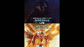 Godzilla 2014 vs mothra 2024 short godzilla2014 godzillaxkongthenewempire [upl. by Auqenahs]