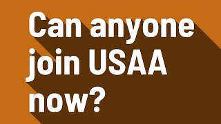 Can anyone join USAA now [upl. by Tabib]