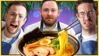 The Try Guys Make Ramen Without A Recipe [upl. by Hgielyk507]