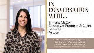 FAnews in conversation with to Elmarie McColl Executive Products and Client Services at Astute [upl. by Stanhope]