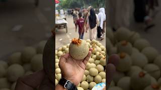 Tasty Masala Bel or Wood Apple Mouth Watering Street Food shorts fruits streetfood trending [upl. by Jecho57]