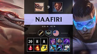 Naafiri Mid vs Lucian Triple Kill Dominating  NA Challenger Patch 1417 [upl. by Ellekram652]