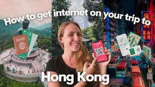 How to get internet in Hong Kong with unlimited data eSIM 🇭🇰📲 [upl. by Yetsirhc]