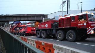 ALE Heavy Haulage Unipower  North London Electrical Transformer move [upl. by Enavi746]