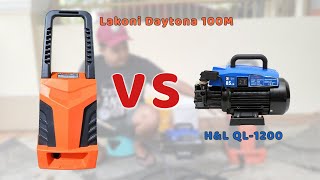 HampL QL 1200 VS Lakoni Daytona 100M  Pressure amp Flow Rate Test [upl. by Hagi]