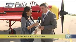 TV3  Els Matins  Els pilots sentrenen per la festa al Cel diumenge a Mataró [upl. by Notlew764]