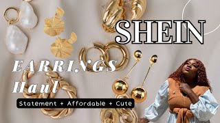 Stunning SHEIN Earrings Haul 2024  MustHave Trends amp Styles SHEINHaul SHEINAccessories [upl. by Kyriako474]