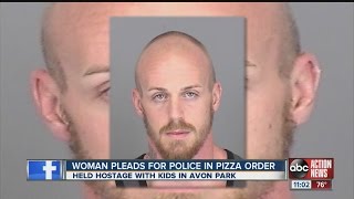 Hostage girlfriend calls for help in pizza order [upl. by Lauritz]