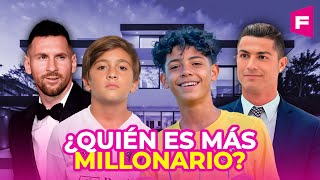 La lujosa vida de los hijos de Messi y Cristiano Ronaldo ¿quién es más millonario [upl. by Cynthla413]