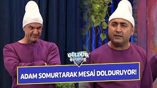 Adam Somurtarak Mesai Dolduruyor  Güldür Güldür Show [upl. by Ohcamac110]