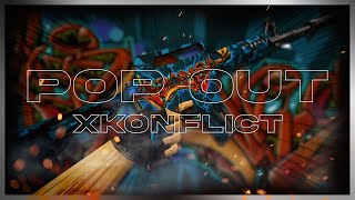 xKonflict Pop Out CS2 Montage [upl. by Karlie519]