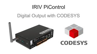 Digital Output with IRIV PiControl and CODESYS iriv codesys [upl. by Wolff]