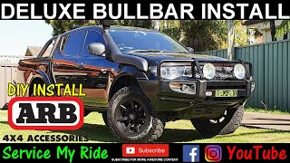 BULLBAR INSTALL DIY [upl. by Baptist]