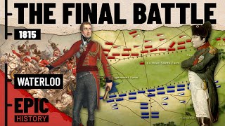 Napoleonic Wars Battle of Waterloo 1815 [upl. by Pega432]