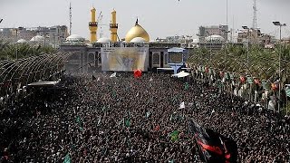 Iraq Karbala celebrates Ashoura [upl. by Lamahj]