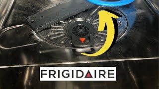 Frigidaire Gallery Dishwasher Filter Cleaning  stepbystep instructions [upl. by Sherwin]