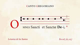 «Litaniæ Sanctorum» – Letanías de los Santos – Canto Gregoriano [upl. by Nwahc709]