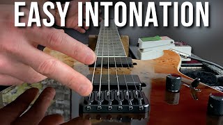 🎸How To Intonate An Electric Guitar [upl. by Okin]