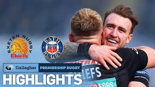 Exeter v Bath  HIGHLIGHTS  Remarkable Comeback in a Thriller  Gallagher Premiership 202122 [upl. by Franek95]