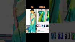 Meesho trending sarees trendy shorts [upl. by Jarret]