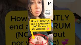 How I end a child’s tantrum NO timeout baby short positiveparenting gentleparenting toddlers [upl. by Halilak42]