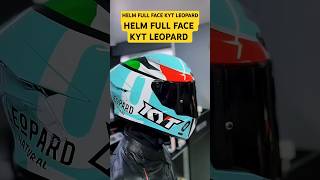 HELM KEREN  HELM KYT LEOPARD DALLA PORTA TT COURSE FULL FACE [upl. by Karlan]