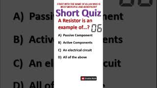 short Quiz  Electrical Engineering Job Test Question shorts quiz [upl. by Esekram]