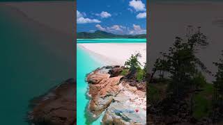 Whitehaven Beach  Whitsunday Islands Australia 🇦🇺 [upl. by Ritter]