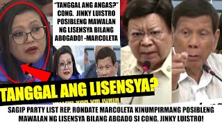 Matapos MAGLABAS ng UNVERIFIED EVIDENCE vs PRRD LUISTRO PINATATANGGALAN ng LISENSYA Bilang ABOGADO [upl. by Carola]