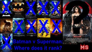 Batman Movies ranked worst to best PART 4 [upl. by Eelana]