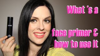 What is a face primer why use it and how to apply it Makeup for Beginners Makeup 101 [upl. by Hermine]