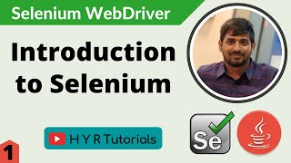 Introduction to Selenium  Selenium Tutorial for Beginners [upl. by Nosiddam]