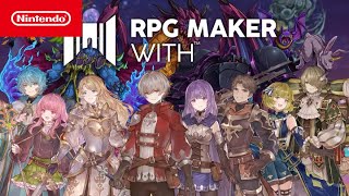 RPG MAKER WITH – Launch Trailer – Nintendo Switch [upl. by Mutua]