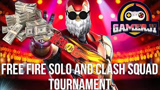 FREE FIRE SOLO TOURNAMENT GAMEPLAY🔥🔥SURPRISE MATCH🤩🤩AWM OP GAMEPLAY🔪🔪 [upl. by Esiuqram]