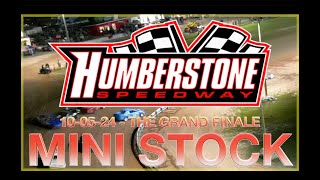 🏁 Humberstone Speedway 100524 MINI STOCK FEATURE RACE  THE GRAND FINALE [upl. by Auhsoj]