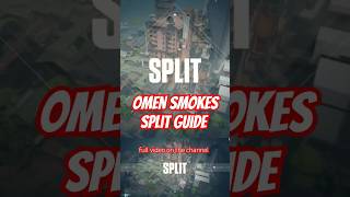 Omen Smokes Split Guide omenguide valorantclips valorant valorantbestskins [upl. by Lundt725]