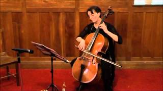 Air from Suite in D Major Solo Cello [upl. by Winshell744]