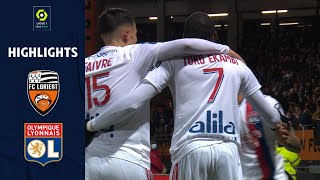 FC LORIENT  OLYMPIQUE LYONNAIS 1  4  Highlights  FCL  OL  20212022 [upl. by Ise]