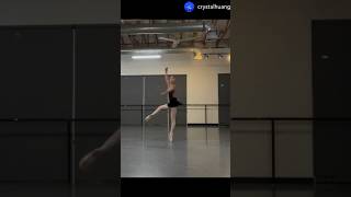 YAGP Pirouette Challenge  Crystal Huang Bayer Ballet Day Program student [upl. by Eladroc107]