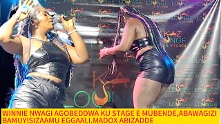 VIDEO WINNIE NWAGI BAMUGOBYE KU STAGE E MUBENDEMADOX ABIZADDE [upl. by Kramer]