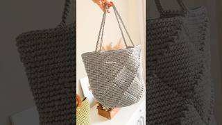 crochetpattern crocheting crochetbag crochettutorial crochetforbeginners bolsadecroche [upl. by Hsekin]