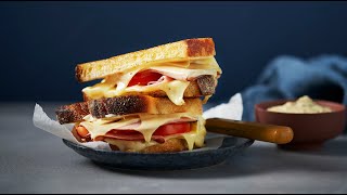 How to make The Golden Ham amp Cheese Toastie by Jarlsberg® [upl. by Phox232]