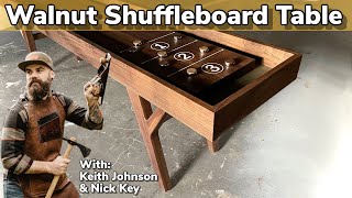 Shuffleboard  Ultimate Game Room Table  Game Room must have [upl. by Airetnahs]