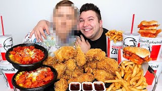 KFC With My New Boyfriend • MUKBANG [upl. by Duston740]